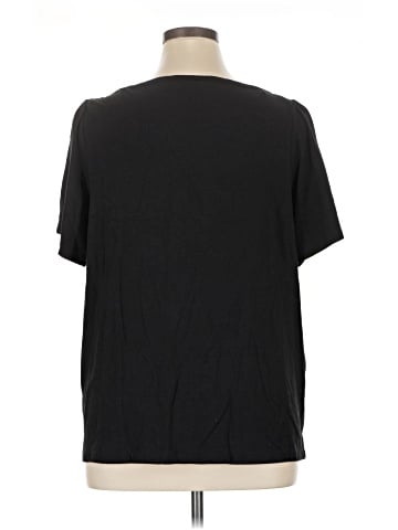 LC Lauren Conrad Short Sleeve Blouse (view 2)