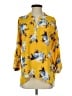 Gibson Yellow 3/4 Sleeve Blouse Size S - photo 1