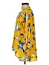 Gibson Yellow 3/4 Sleeve Blouse Size S - photo 5