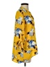 Gibson Yellow 3/4 Sleeve Blouse Size S - photo 4