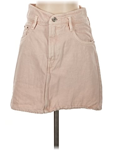 Zara Denim Skirt (view 1)