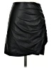 Zara Basic Solid Black Faux Leather Skirt Size XS - photo 1