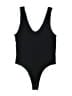 Pink Rose Black Bodysuit Size S - photo 1