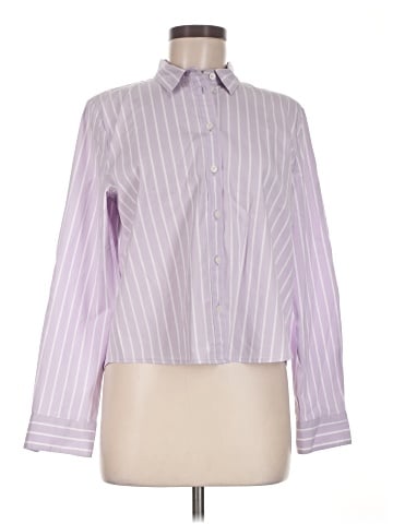 J.Crew Factory Store Long Sleeve Button-Down Shirt (view 1)