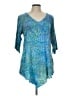 Lost River Blue 3/4 Sleeve Blouse Size L - photo 1