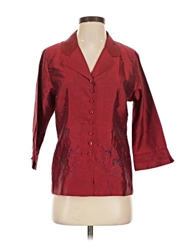 Coldwater Creek 3/4 Sleeve Button-Down Shirt (view 1)