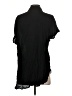 Aqua Black Short Sleeve Blouse Size XS - photo 2