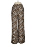 MICHAEL Michael Kors 100% Polyester Animal Print Brown Casual Pants Size M - photo 2