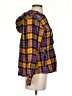 L.L.Bean 100% Cotton Plaid Purple Cardigan Size S - photo 4
