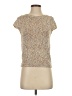 Zara Tan Short Sleeve Top Size S - photo 1