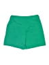 Chico's Solid Green Shorts Size XS (00) - photo 2