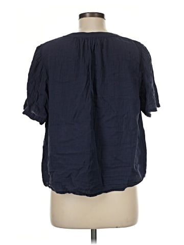 Velvet by Graham & Spencer Short Sleeve Blouse (view 2)