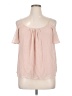 Lily White 100% Polyester Pink Short Sleeve Top Size XL - photo 1