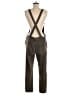 Free People Brown Green Overalls Size 29 waist - photo 2