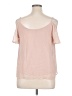 Lily White 100% Polyester Pink Short Sleeve Top Size XL - photo 2