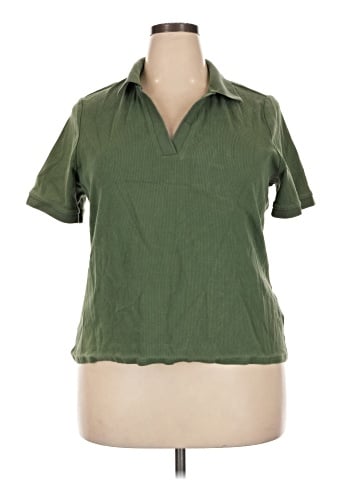 Lands' End Short Sleeve Blouse (view 1)