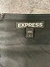 Express Solid Black Casual Skirt Size 6 - photo 4
