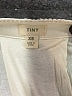 Tiny 100% Rayon Floral Ivory Short Sleeve Blouse Size XS - photo 7
