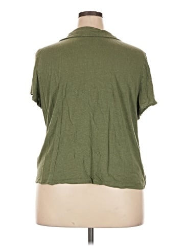 Lands' End Short Sleeve Blouse (view 2)