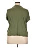 Lands' End Green Short Sleeve Blouse Size 2X - photo 2
