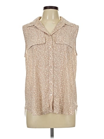 Worthington Sleeveless Blouse (view 1)