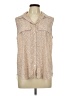 Worthington 100% Polyester Tan Sleeveless Blouse Size L - photo 1
