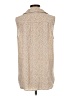 Worthington 100% Polyester Tan Sleeveless Blouse Size L - photo 2