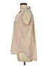 Worthington 100% Polyester Tan Sleeveless Blouse Size L - photo 5