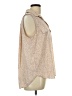 Worthington 100% Polyester Tan Sleeveless Blouse Size L - photo 4