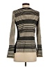 Moth Stripes Gold Pullover Sweater Size S - photo 2