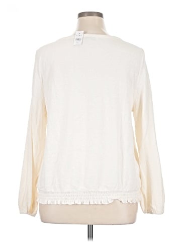 Ann Taylor LOFT Long Sleeve T-Shirt (view 2)