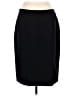 Apostrophe Solid Black Formal Skirt Size 12 - photo 2