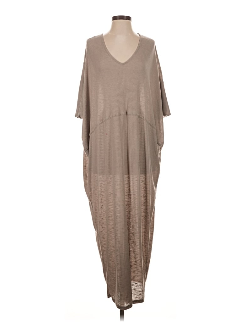 Pre-owned Fp Beach Casual Dress In Tan
