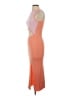 Unbranded Color Block Orange Cocktail Dress Size S - photo 5