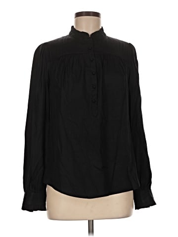 Vineyard Vines Long Sleeve Silk Top (view 1)