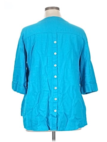 Ali Miles 3/4 Sleeve Blouse (view 2)