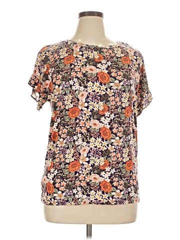 Ann Taylor LOFT Short Sleeve T-Shirt (view 1)