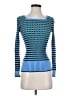 Talbots Houndstooth Blue Pullover Sweater Size S (petite) - photo 1