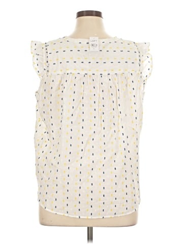 Ann Taylor LOFT Sleeveless T-Shirt (view 2)