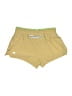 Fabletics Solid Yellow Khaki Shorts Size 30 waist (estimated) - photo 2