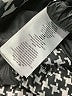 MICHAEL Michael Kors 100% Polyester Houndstooth Gray Coat Size L - photo 7