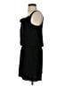 Theory 100% Polyester Solid Black Casual Dress Size 0 - photo 5
