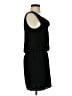 Theory 100% Polyester Solid Black Casual Dress Size 0 - photo 4