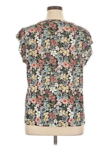 Ann Taylor LOFT Short Sleeve Henley (view 2)
