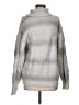 Gap Metallic Silver Turtleneck Sweater Size S - photo 1