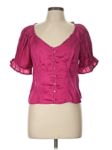 Anthropologie Short Sleeve Blouse (view 1)