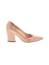 Sergio Rossi 100% Leather Tan Pink Heels Size EU 35 - photo 1