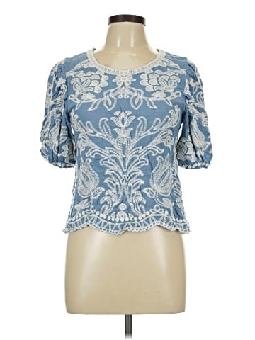 Solitaire Short Sleeve Blouse (view 1)