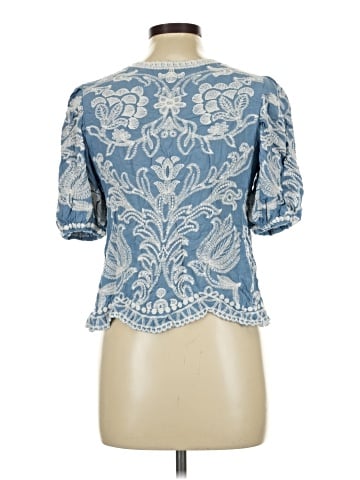 Solitaire Short Sleeve Blouse (view 2)