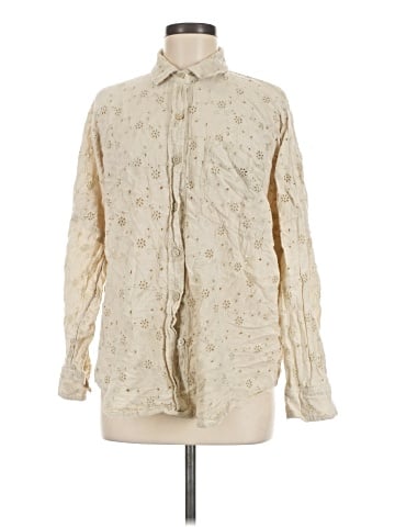 American Eagle Outfitters Long Sleeve Button-Down Shirt (view 1)